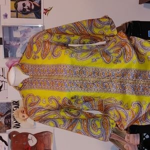 Vintage Paisley Hippi Dress